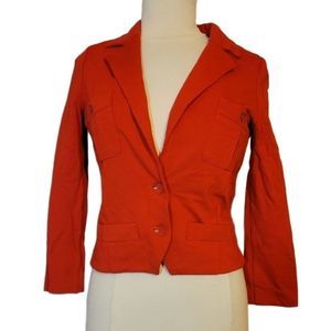Marc Jacobs Red Tailored Blazer